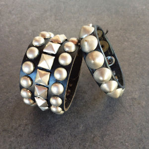 Vintage Jewelry - Retro/Rockabilly Studded Cuff Bracelets Vintage Jewelry - Retro/Rockabilly Studded Cuff Bracelets
